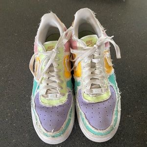 Nike tear away air forces